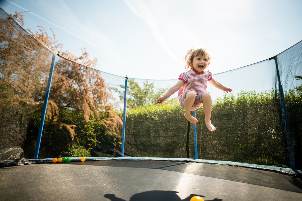 trampoline pour enfant